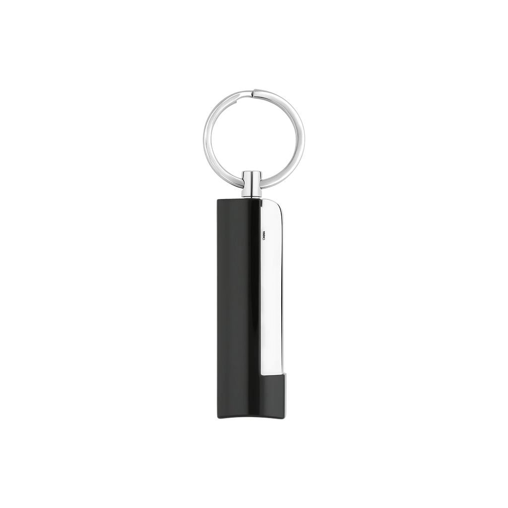S.T. DUPONT Cigar Cutter/Cigare Coupe Chrome Black 003262