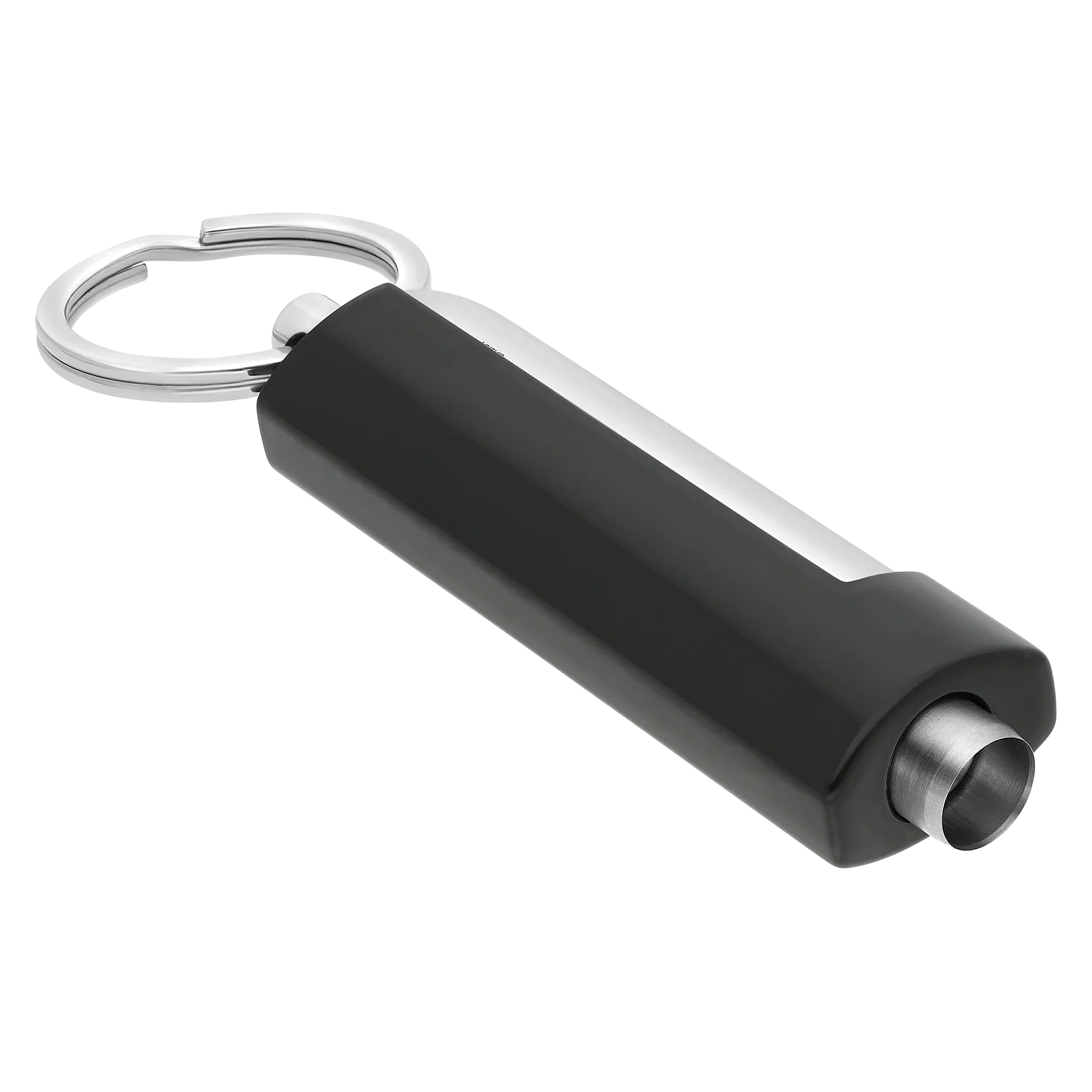 S.T. DUPONT Cigar Cutter/Cigare Coupe Chrome Black 003262