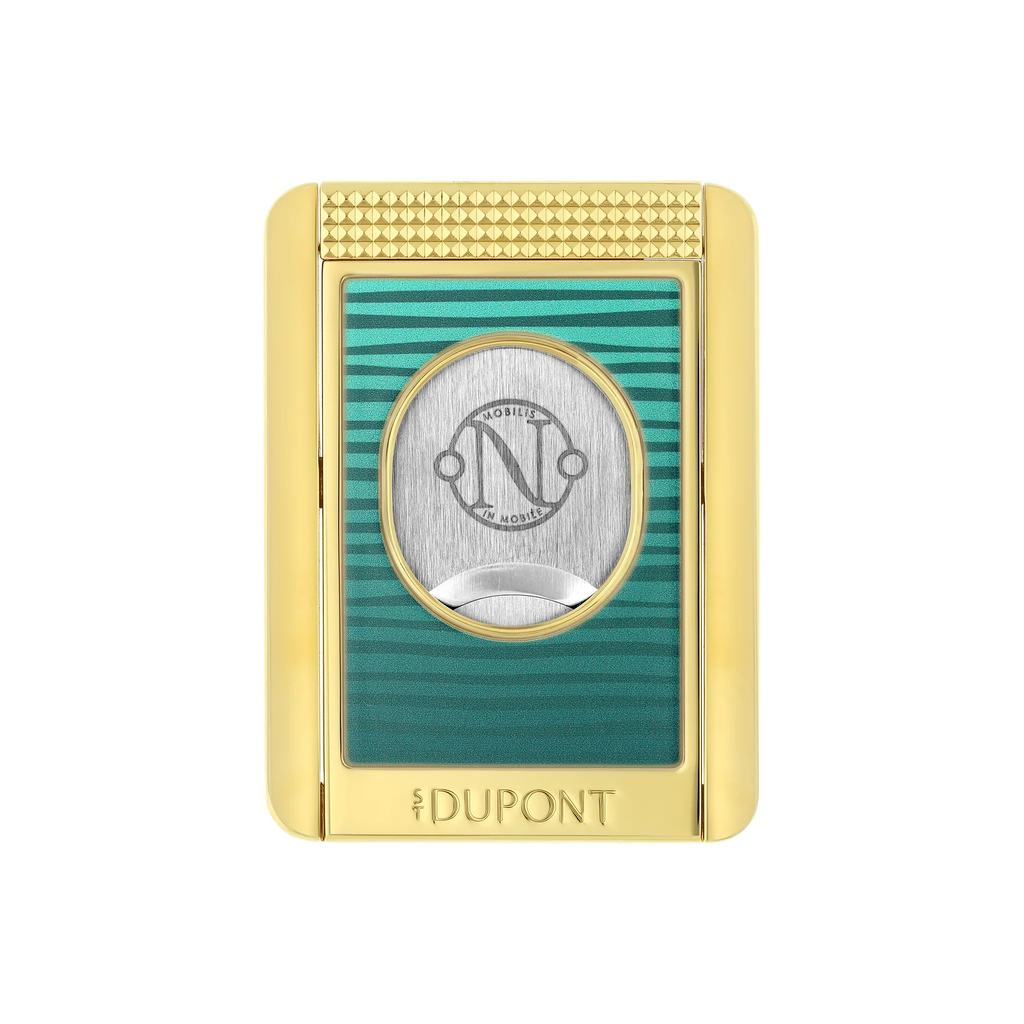 S.T. Dupont 20'000 Leagues Under The Seas, Green Pacific Lacquered Cigar Cutter/Stand 003442