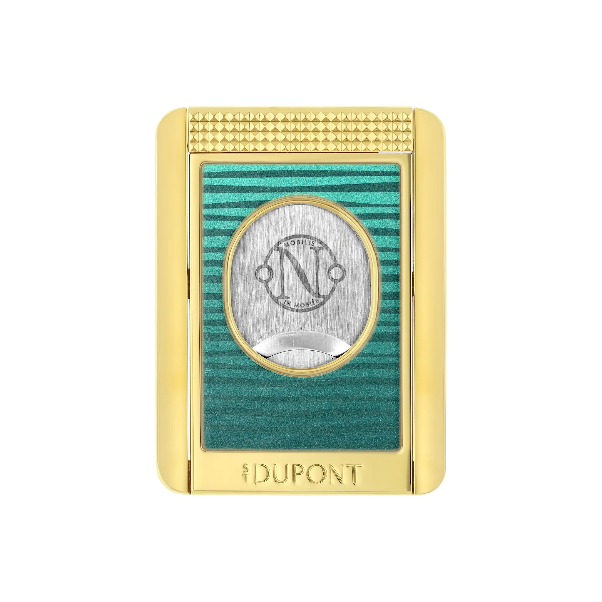 S.T. Dupont 20'000 Leagues Under The Seas, Green Pacific Lacquered Cigar Cutter/Stand 003442