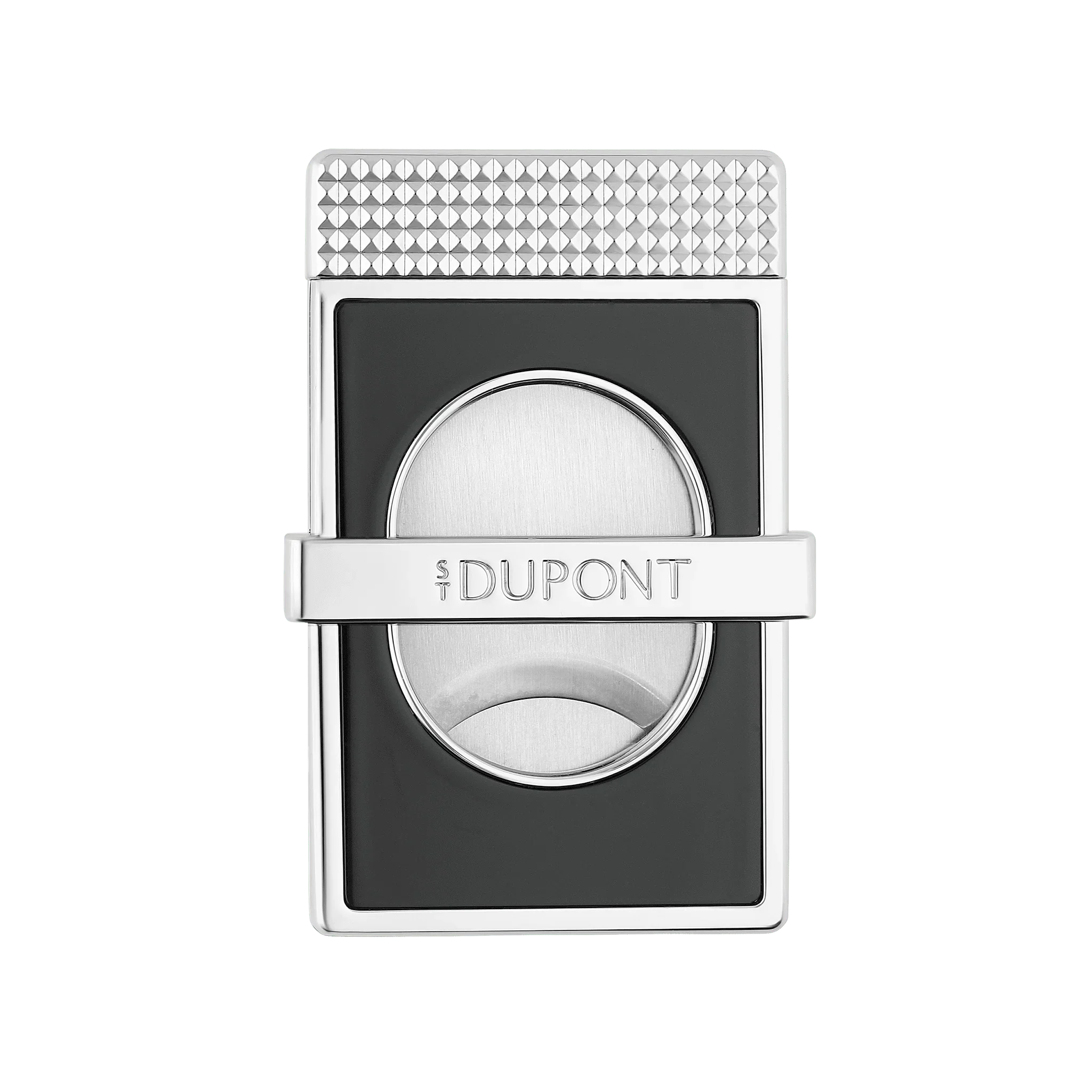S.T. DUPONT Silver Cigar Cutter Stand Slim/Coupe Cigare 003480