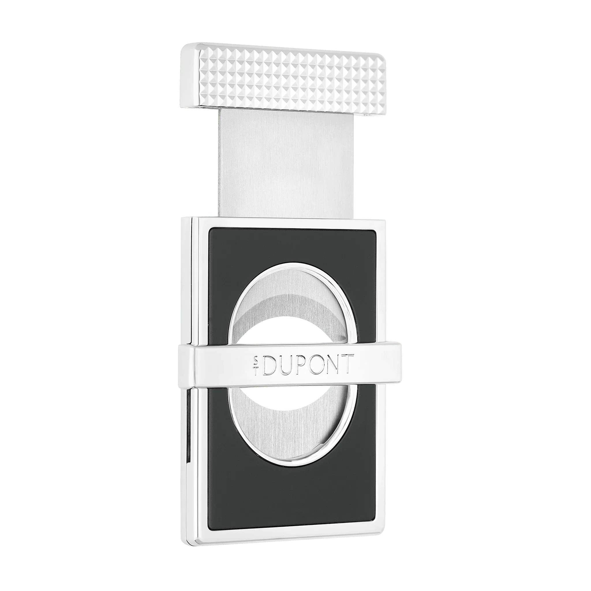 S.T. DUPONT Silver Cigar Cutter Stand Slim/Coupe Cigare 003480