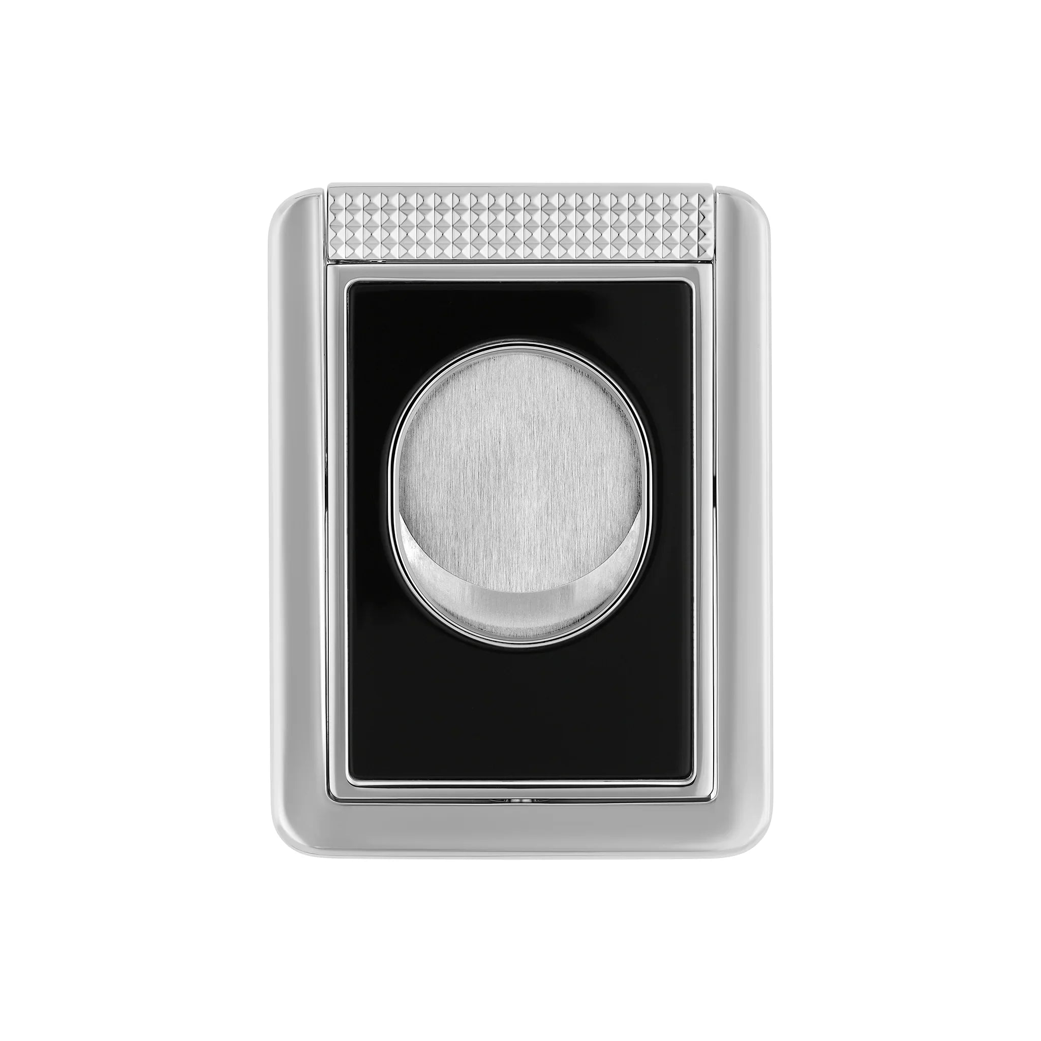 S.T DUPONT Cigar Cutter/Coupe Cigare Chrome Black Lacquer 003555
