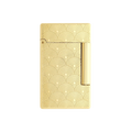S.T. DUPONT Initial Cinetique Guilloche Golden Lighter/Briquet 020845