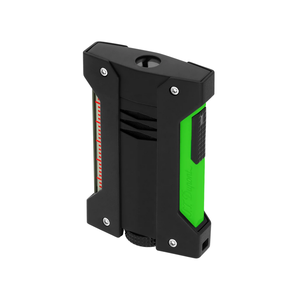 S.T. DUPONT Defi Extreme Matt Neon Green Lighter/Briquet 021417