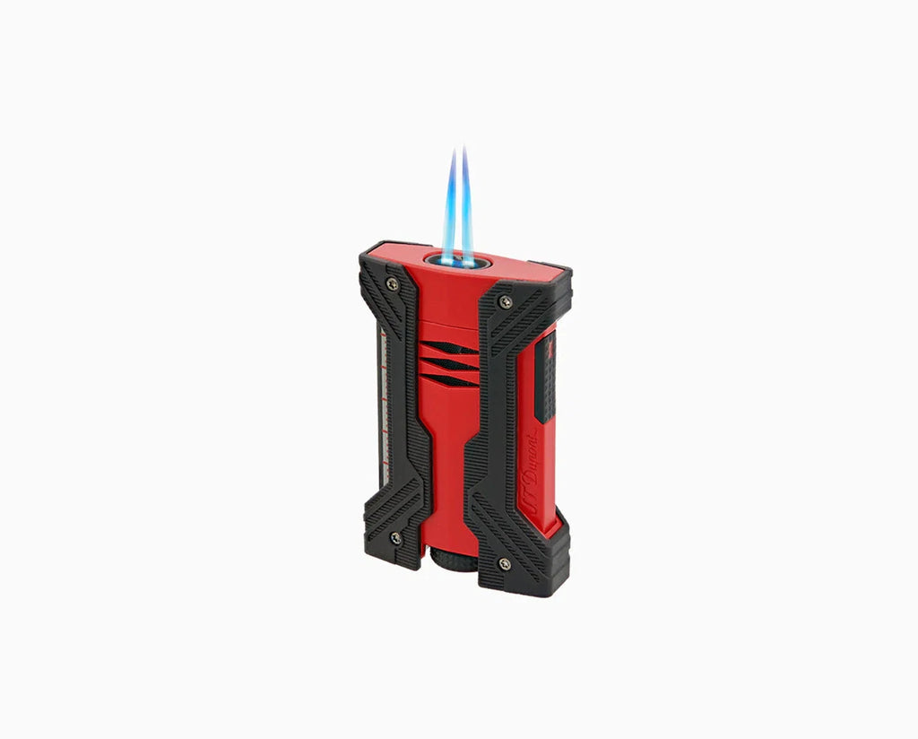 Défi XXtrême Mat Black and Red Lighter/Briquet 021601