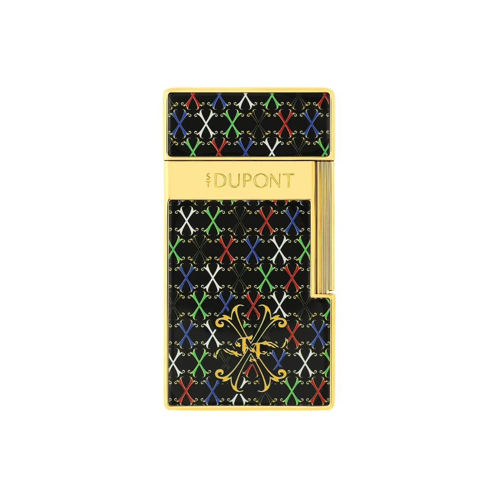 S.T. Dupont Biggy Fuente Multicolor Lacquered Lighter/Briquet 025060