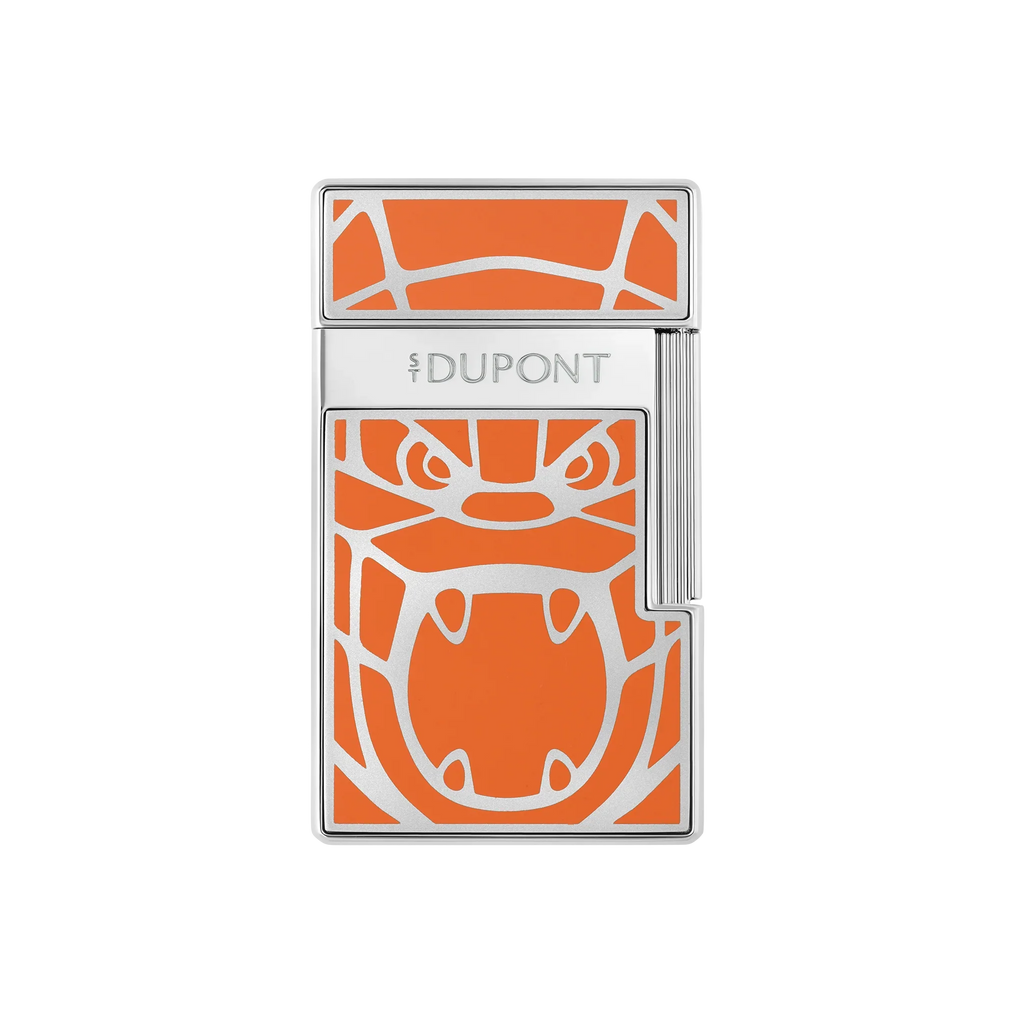 S.T. Dupont Biggy Orlinski Lacquered Orange Lighter/Briquet 025063