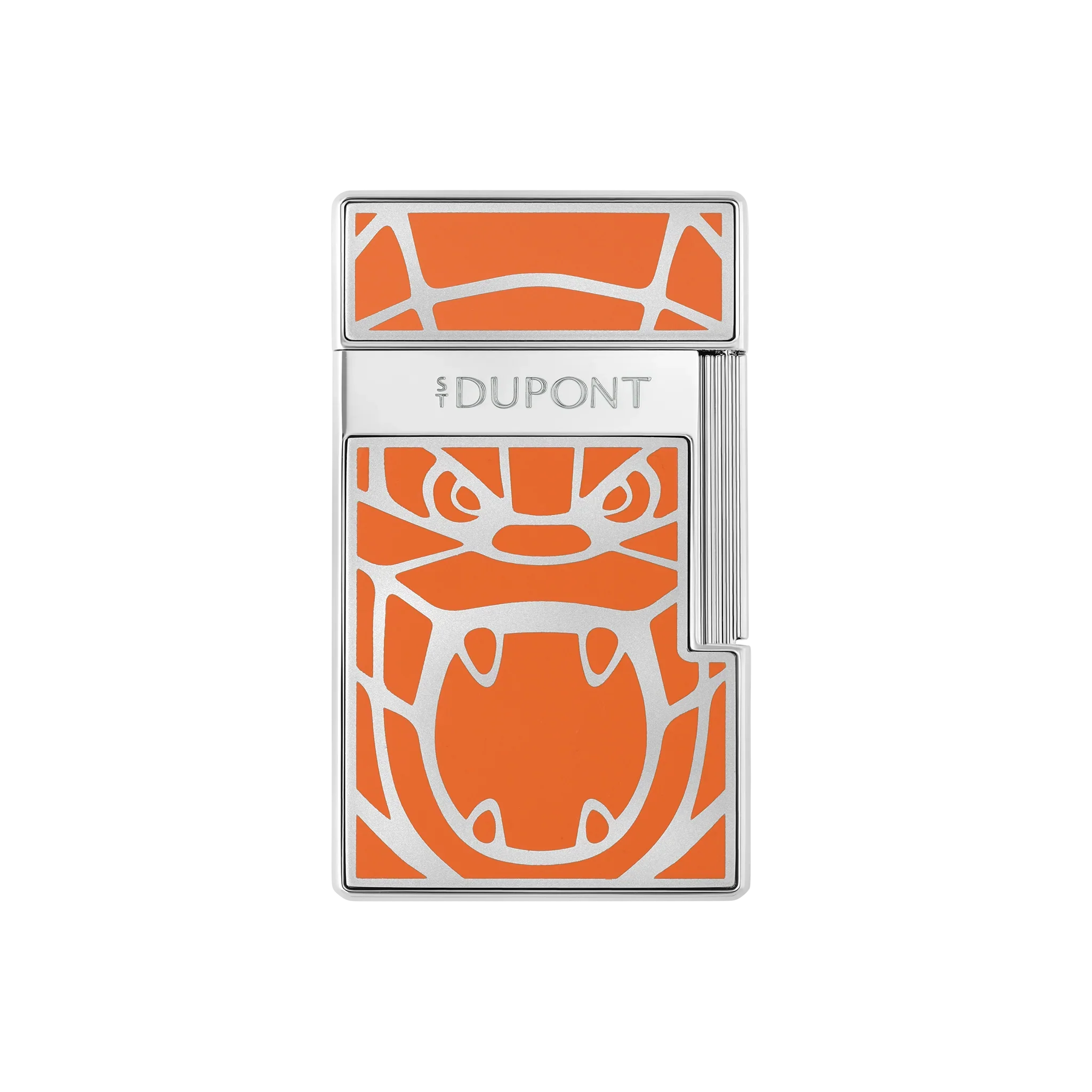 S.T. Dupont Biggy Orlinski Lacquered Orange Lighter/Briquet 025063