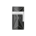 S.T. DUPONT Biggy Chrome Fire X Black Lighter/Briquet 025070