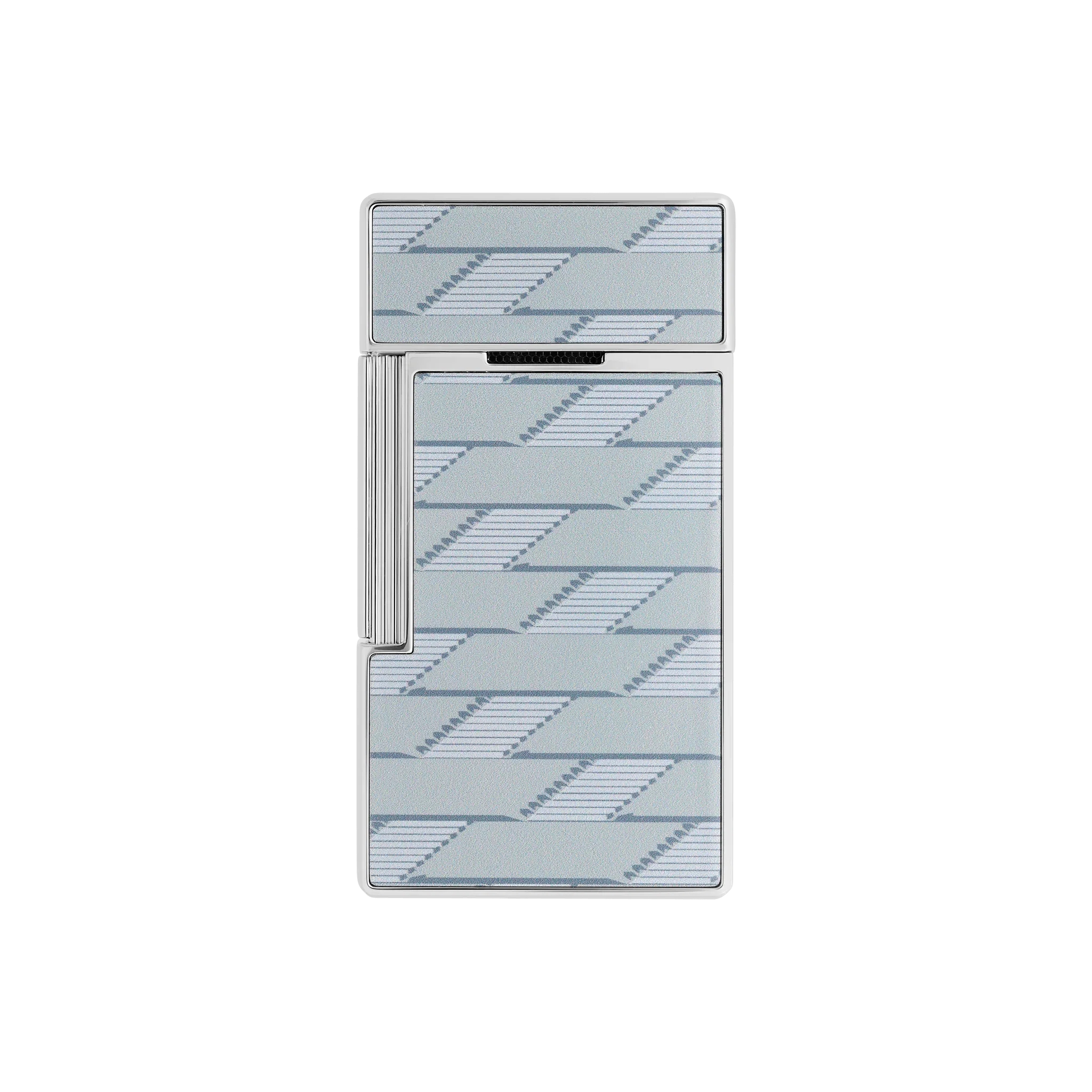 S.T. DUPONT Biggy Monogram 1872 Grey Lacquered Lighter/Briquet 025080