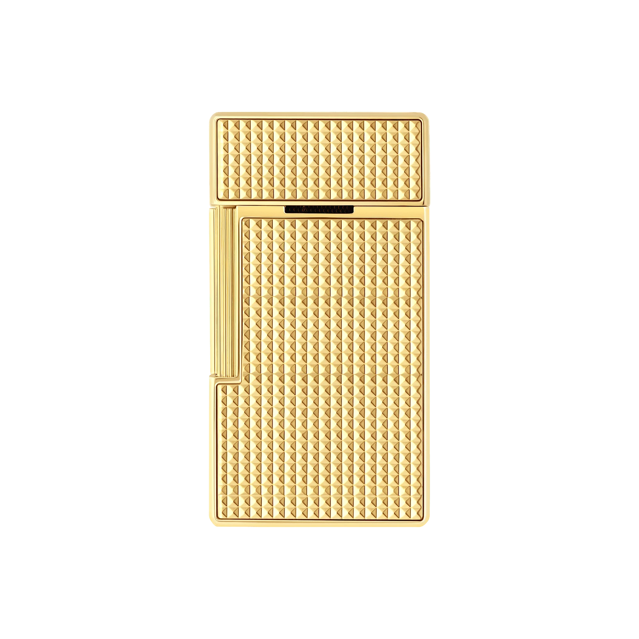 S.T. DUPONT Biggy Diamond Head Gold Lighter/Briquet 025209
