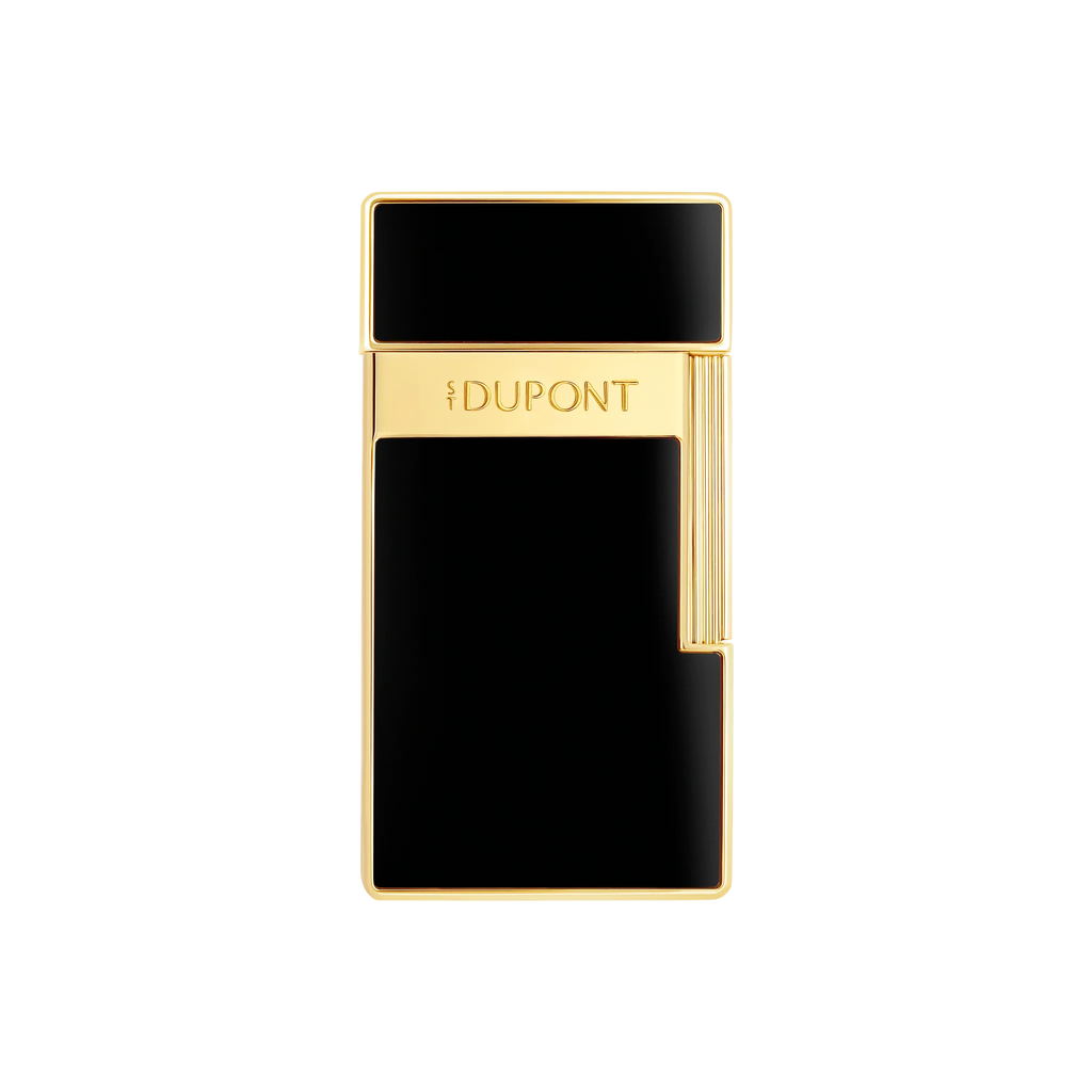 S.T. DUPONT Biggy Golden Black Lighter/Briquet 025222