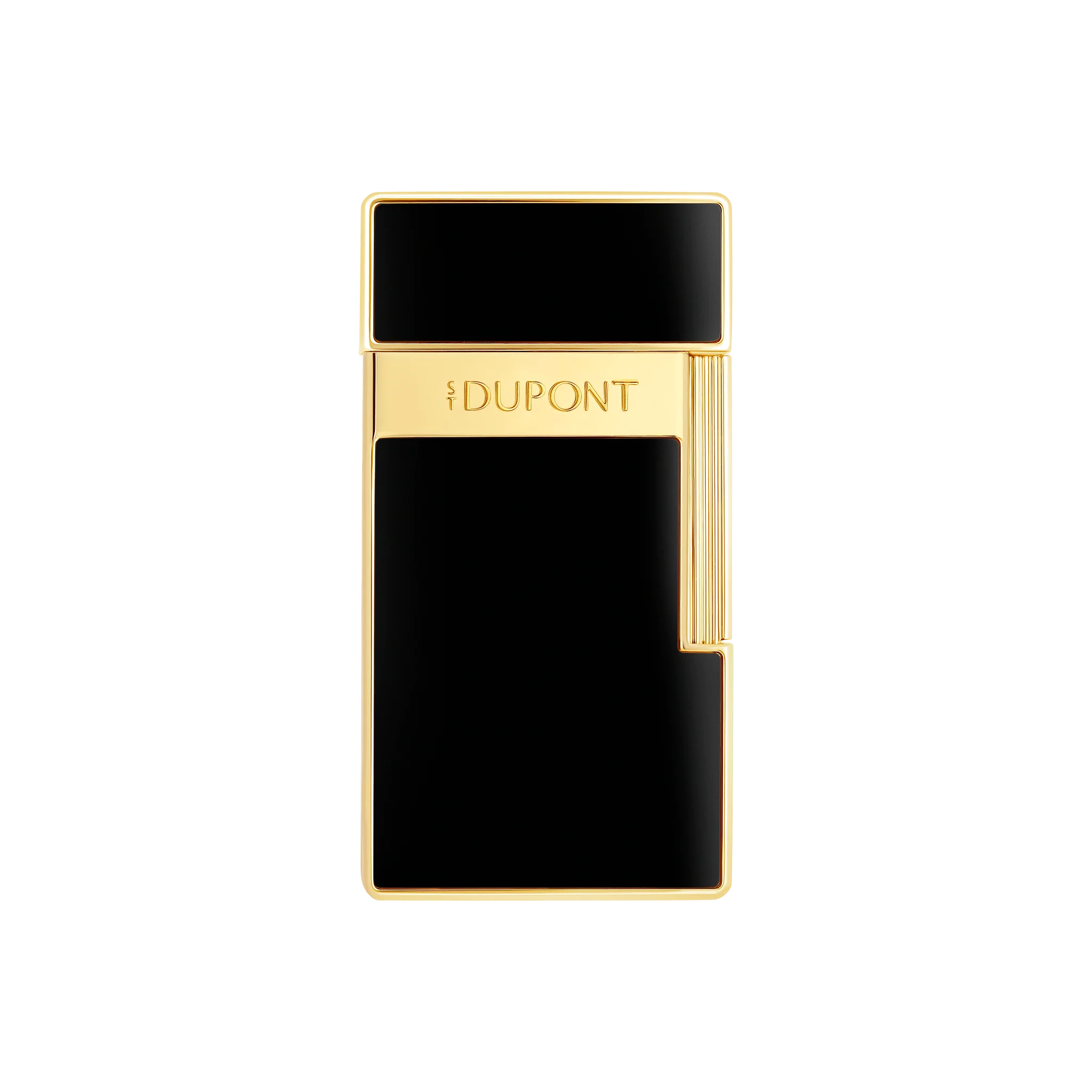 S.T. DUPONT Biggy Golden Black Lighter/Briquet 025222