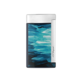 S.T. Dupont Slim 7 Géode Blue Lacquered Lighter/Briquet 027035