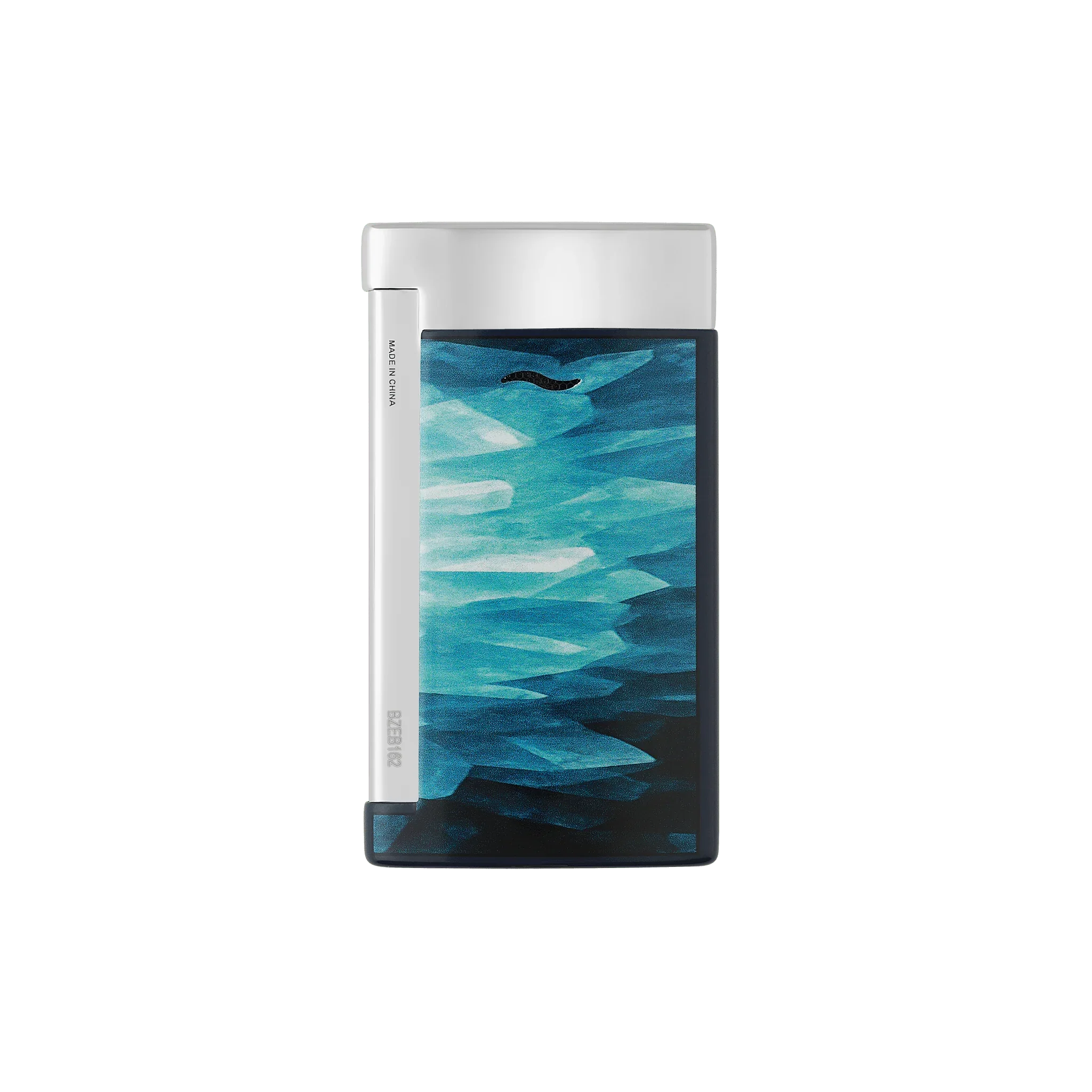 S.T. Dupont Slim 7 Géode Blue Lacquered Lighter/Briquet 027035
