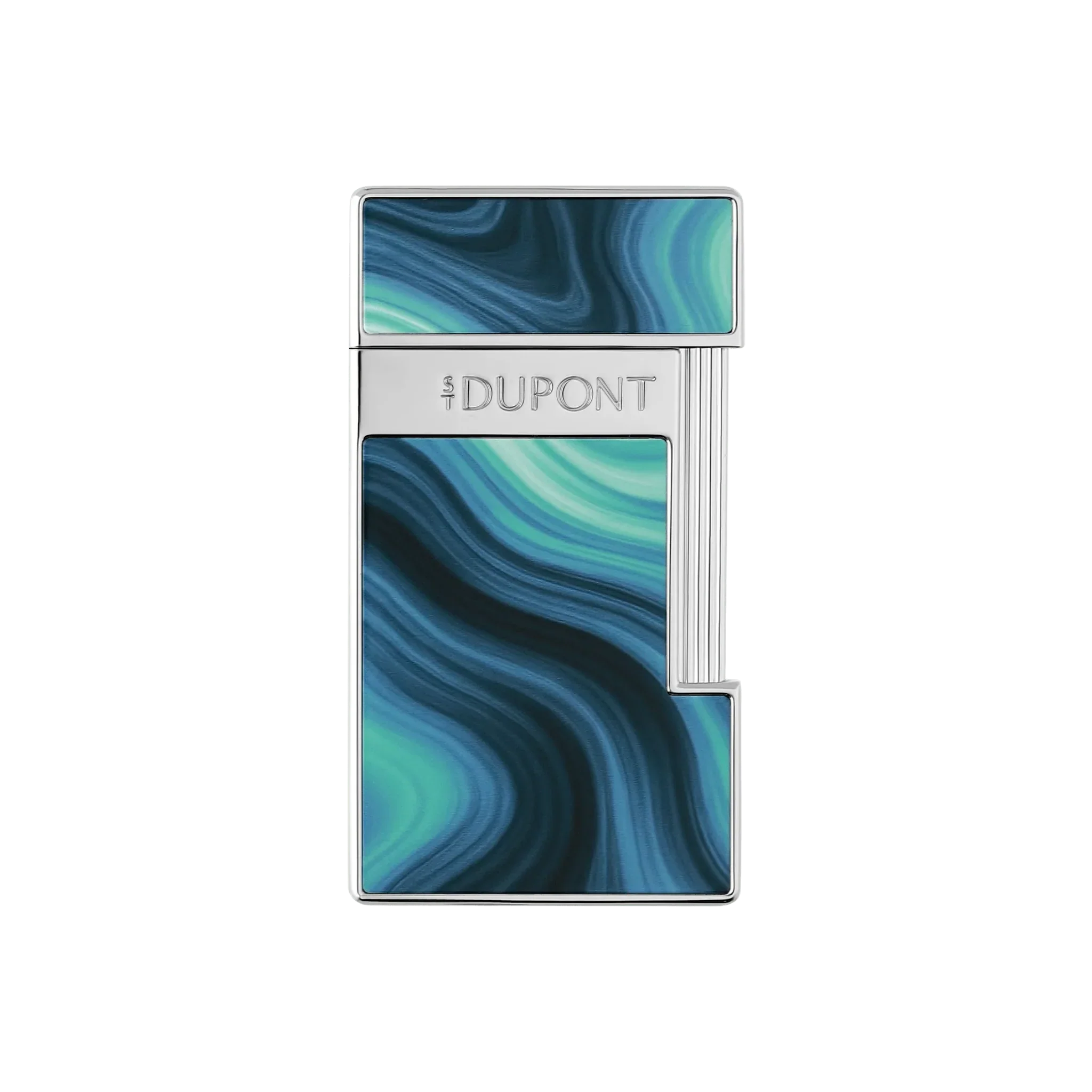 S.T. Dupont Slimmy Géode Blue Lacquered Lighter/Briquet 028035
