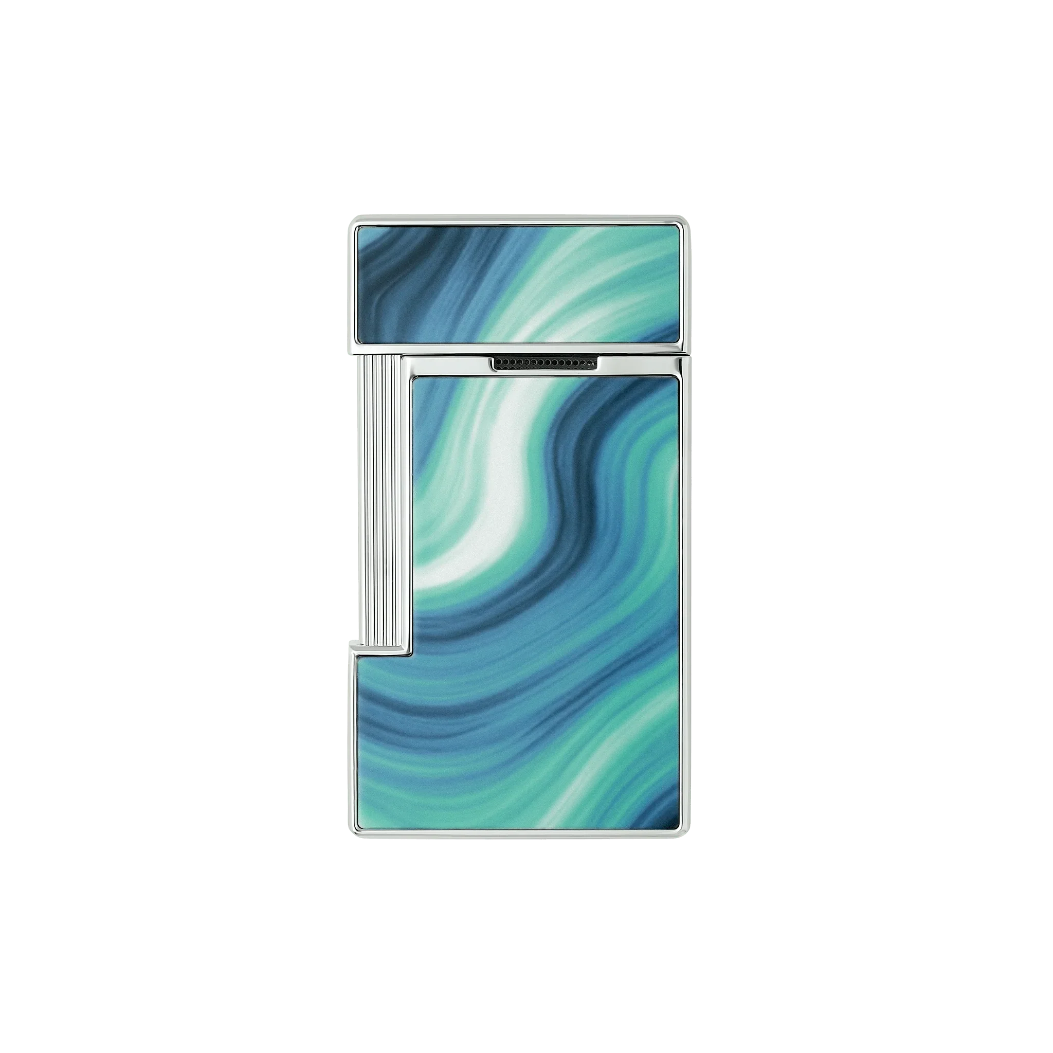 S.T. Dupont Slimmy Géode Blue Lacquered Lighter/Briquet 028035