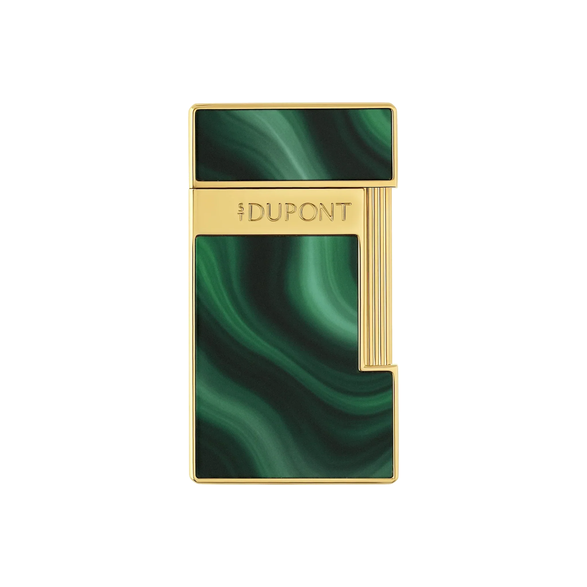 S.T. Dupont Slimmy Géode Green Lacquered Lighter/Briquet 028036