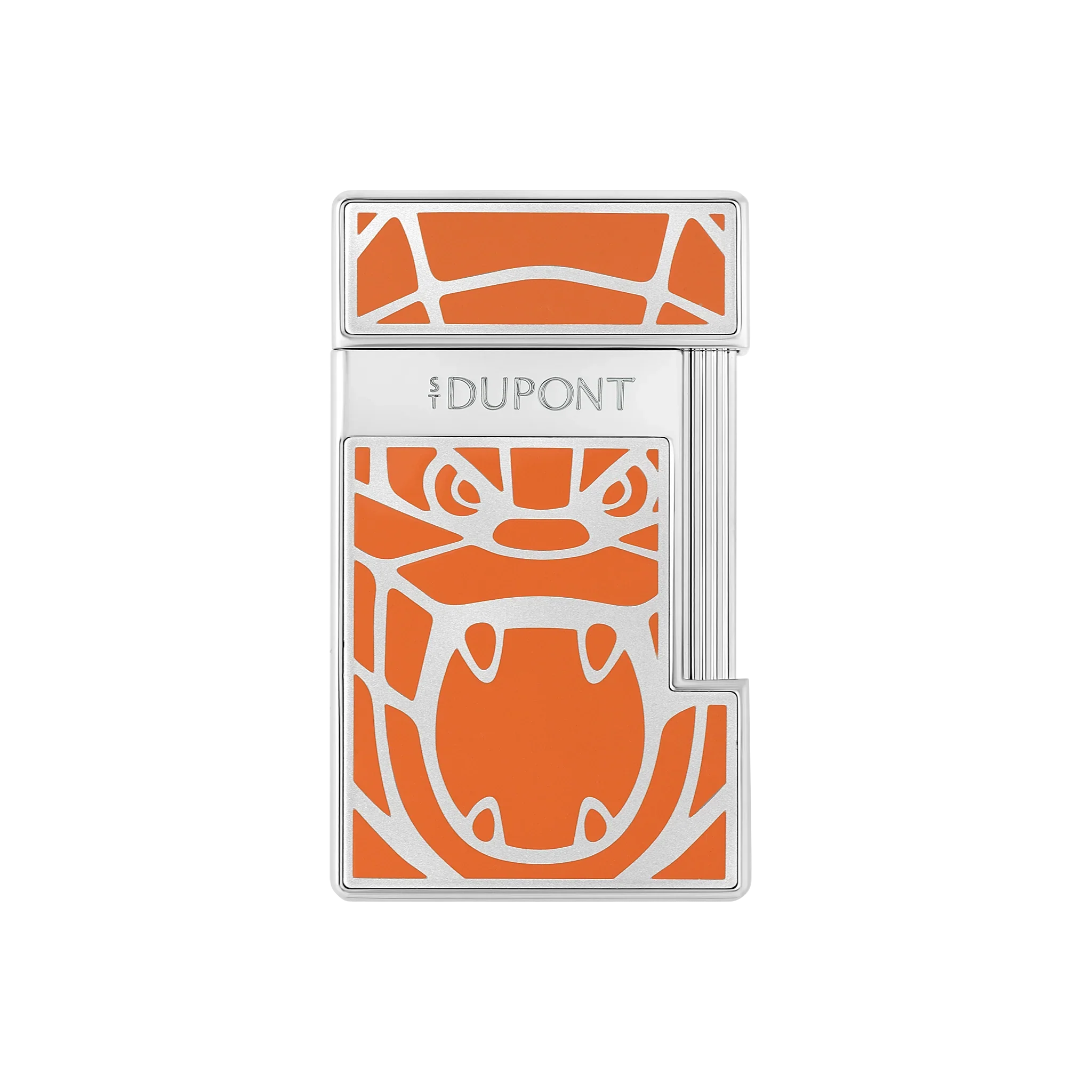 S.T. Dupont Slimmy Orlinski Lacquered Orange Lighter/Briquet 028063