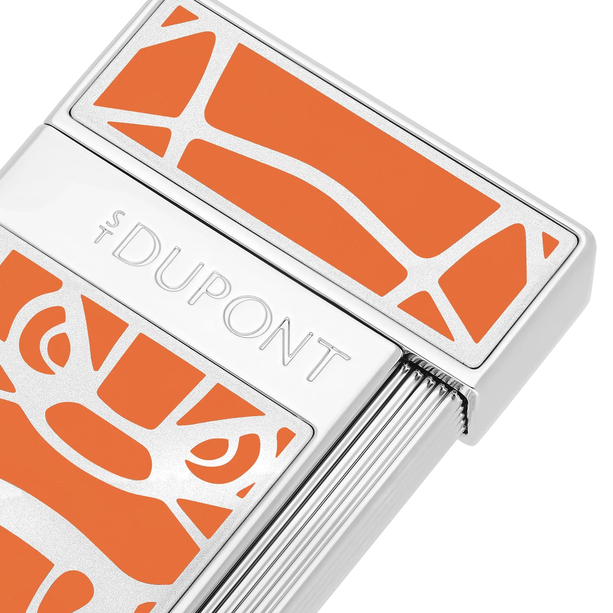 S.T. Dupont Slimmy Orlinski Lacquered Orange Lighter/Briquet 028063