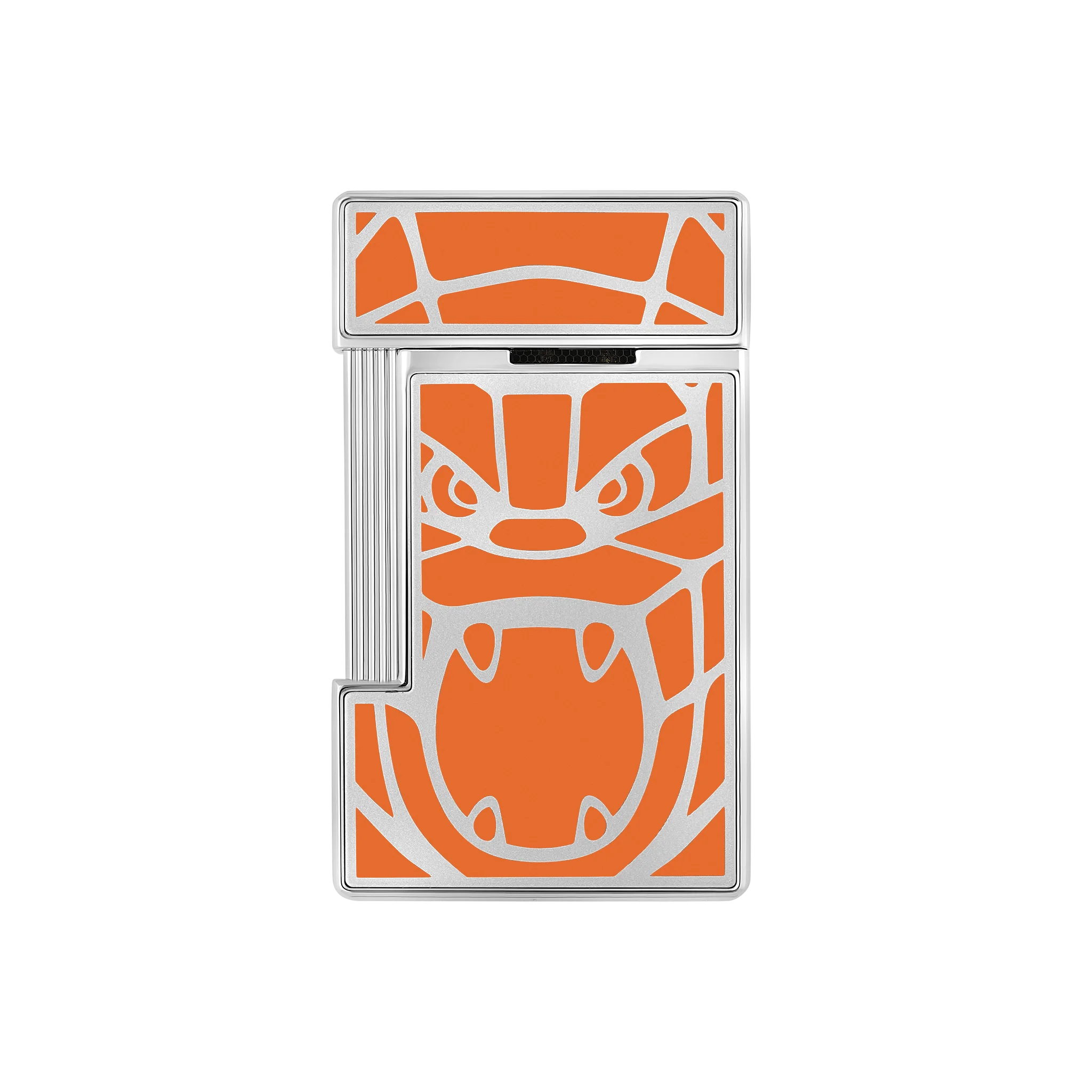 S.T. Dupont Slimmy Orlinski Lacquered Orange Lighter/Briquet 028063