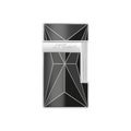 S.T. DUPONT Slimmy Chrome Fire X Black Lighter/Briquet 028070