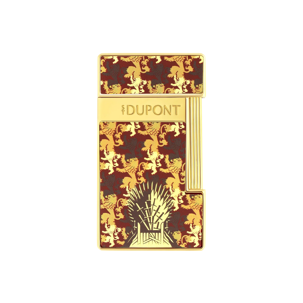S.T. DUPONT Slimmy Lacquered Game of Thrones Burgundy Lighter/Briquet 028111