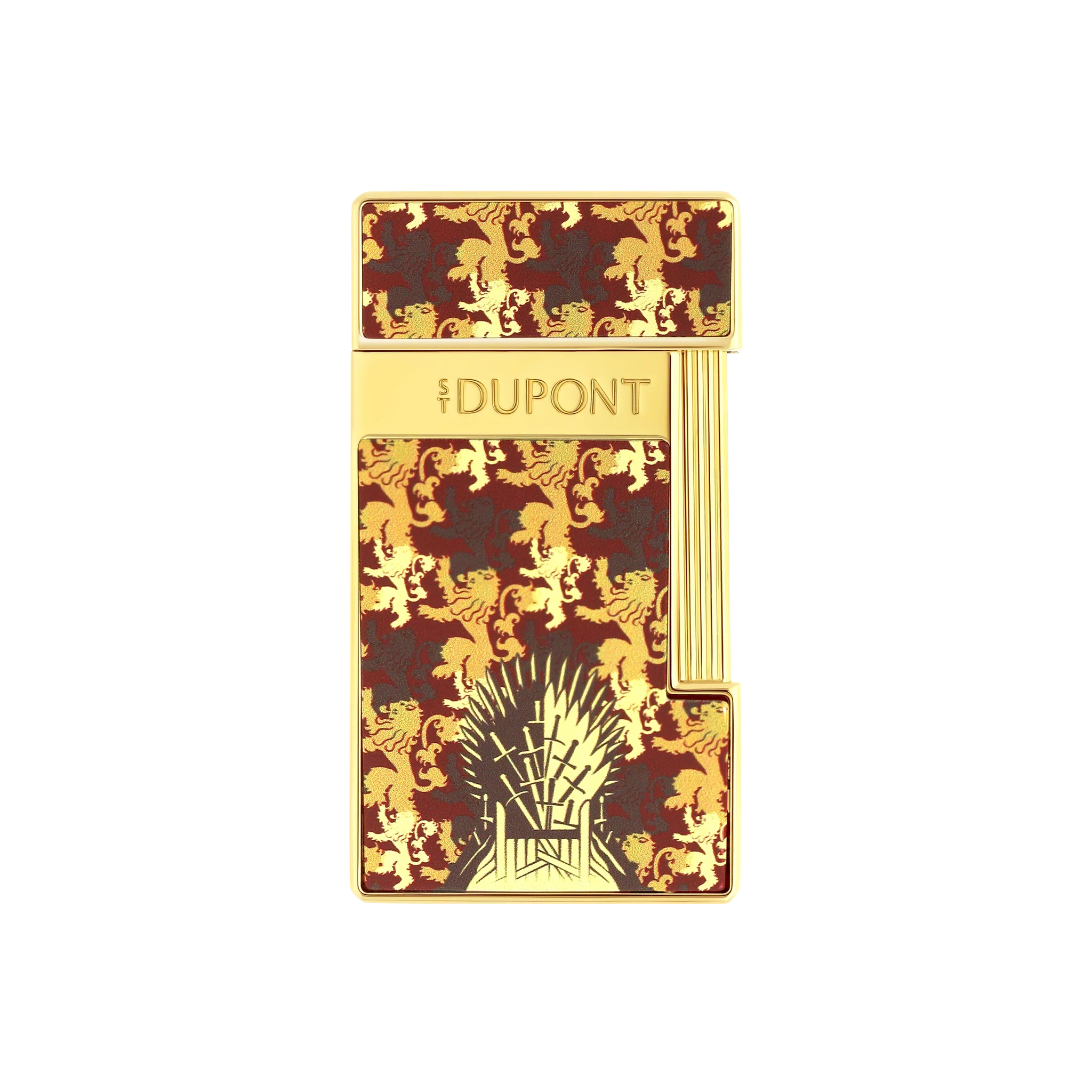 S.T. DUPONT Slimmy Lacquered Game of Thrones Burgundy Lighter/Briquet 028111