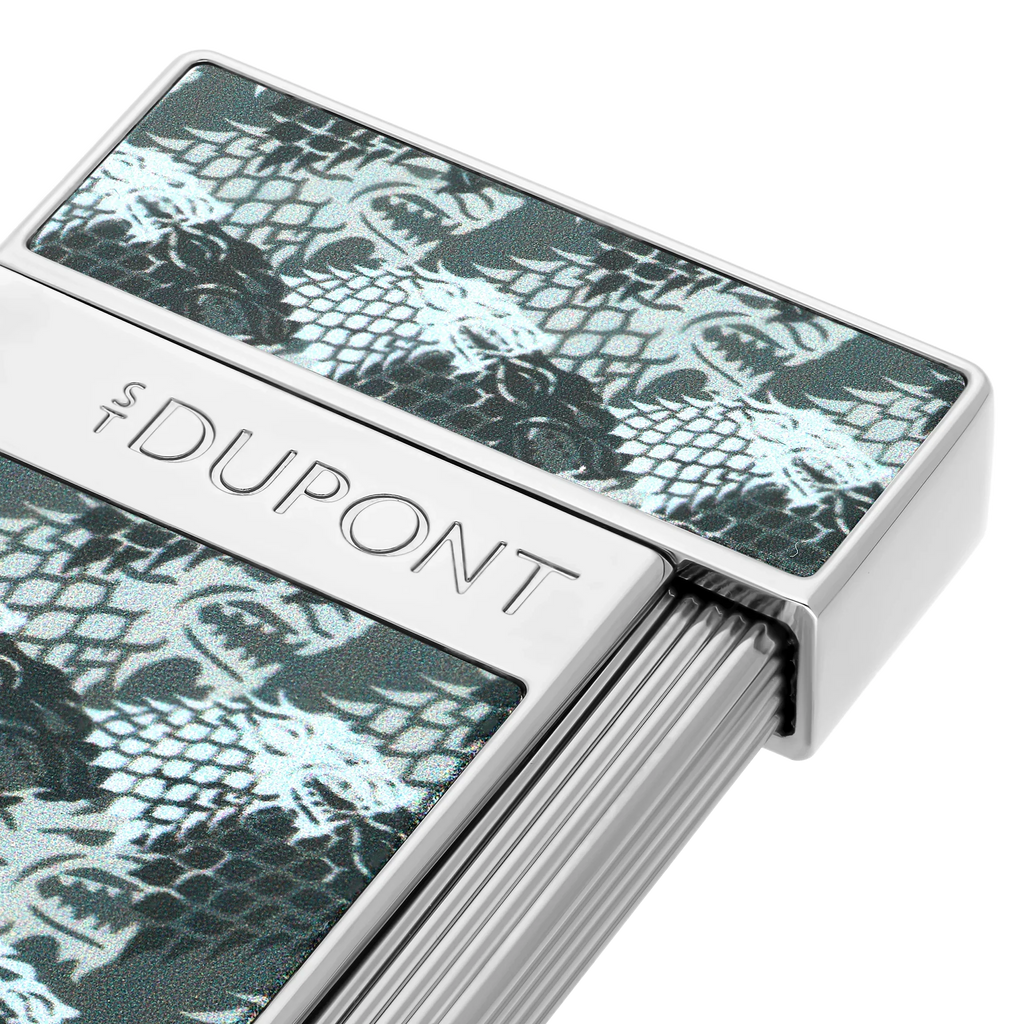 S.T. DUPONT Slimmy Lacquered Game of Thrones Light Grey Lighter/Briquet 028113