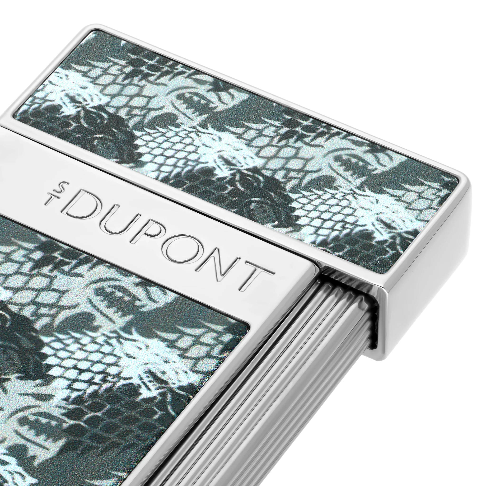 S.T. DUPONT Slimmy Lacquered Game of Thrones Light Grey Lighter/Briquet 028113