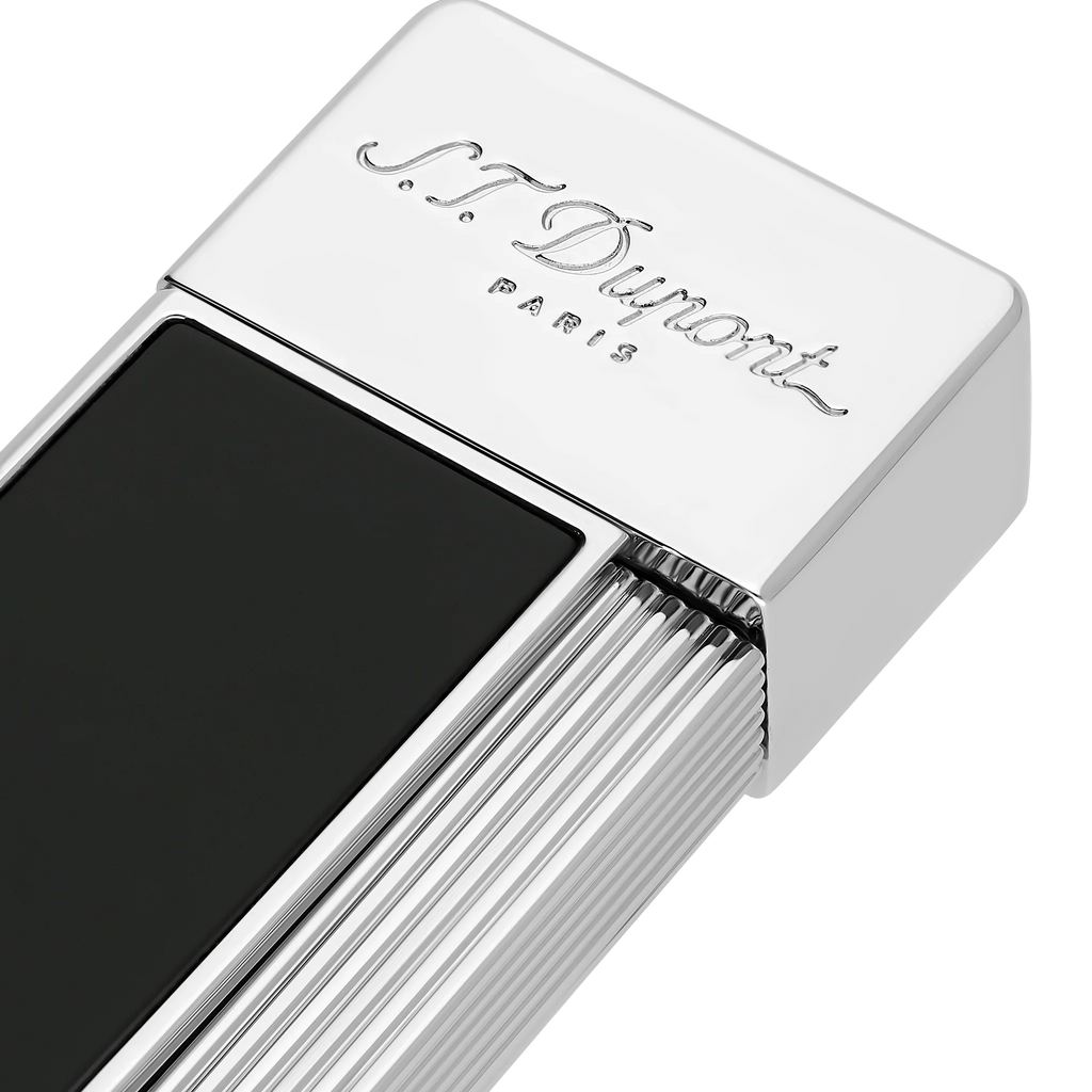 S.T. DUPONT Twiggy Chrome Black Lighter/Briquet 030001