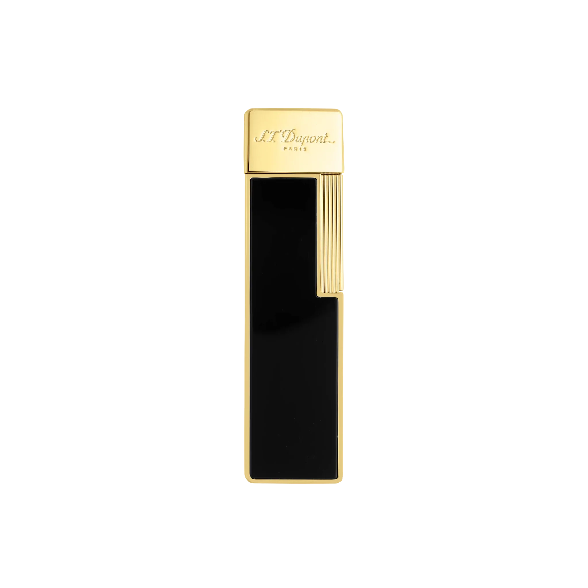 S.T. DUPONT Twiggy Black Golden Gold Lighter/Briquet 030002