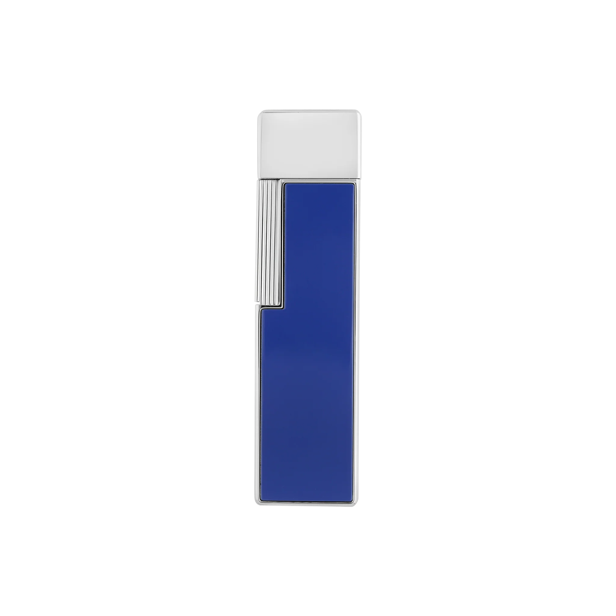 S.T. DUPONT Twiggy Chrome Indigo Blue Lighter/Briquet 030005