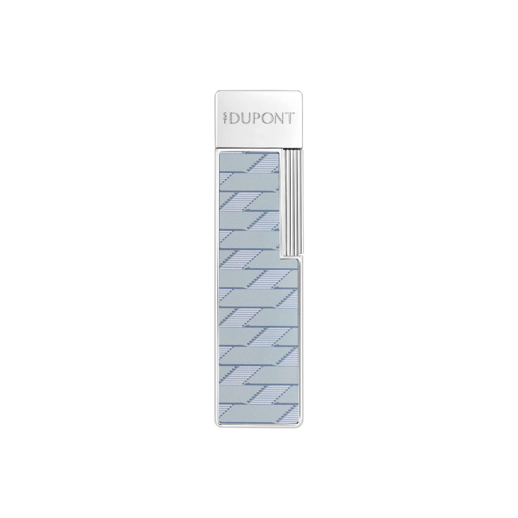 S.T. DUPONT Twiggy Monogram 1872 Grey Lacquered Lighter/Briquet 030080