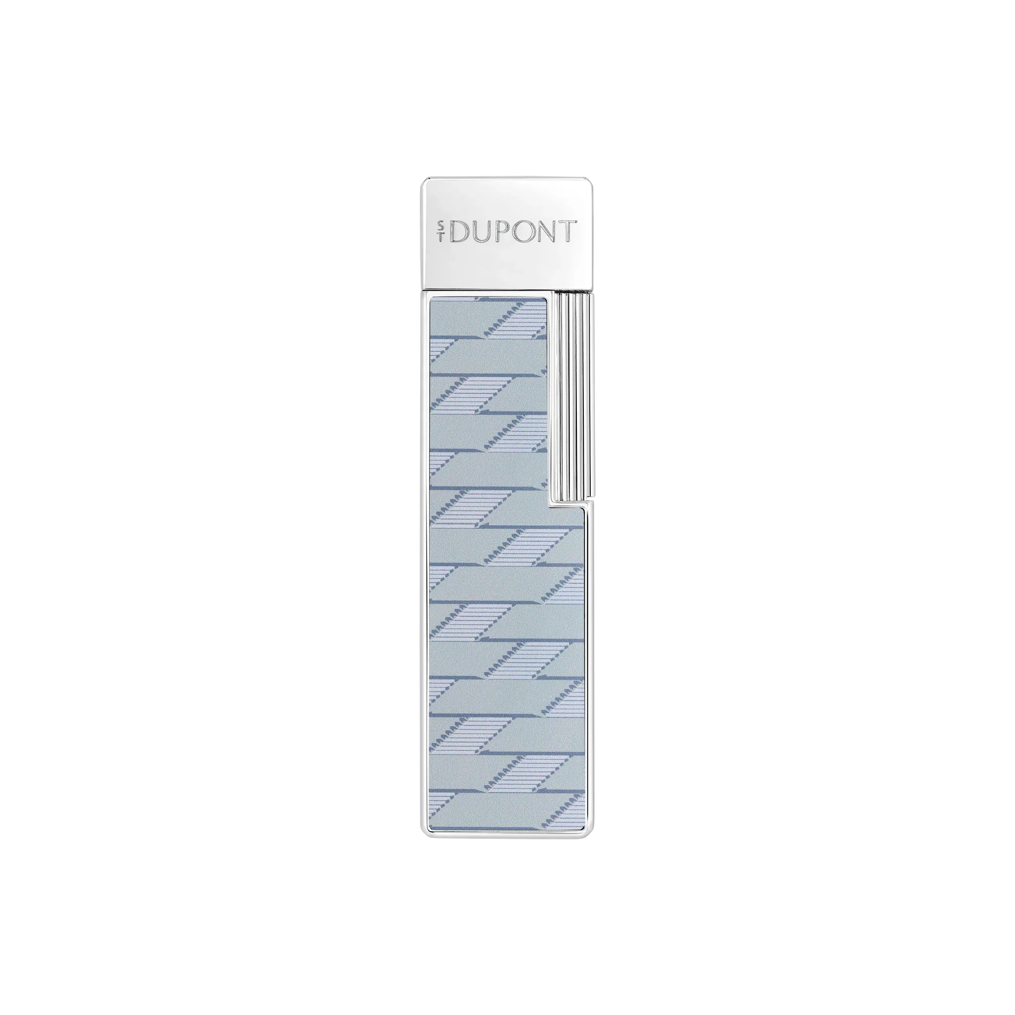 S.T. DUPONT Twiggy Monogram 1872 Grey Lacquered Lighter/Briquet 030080