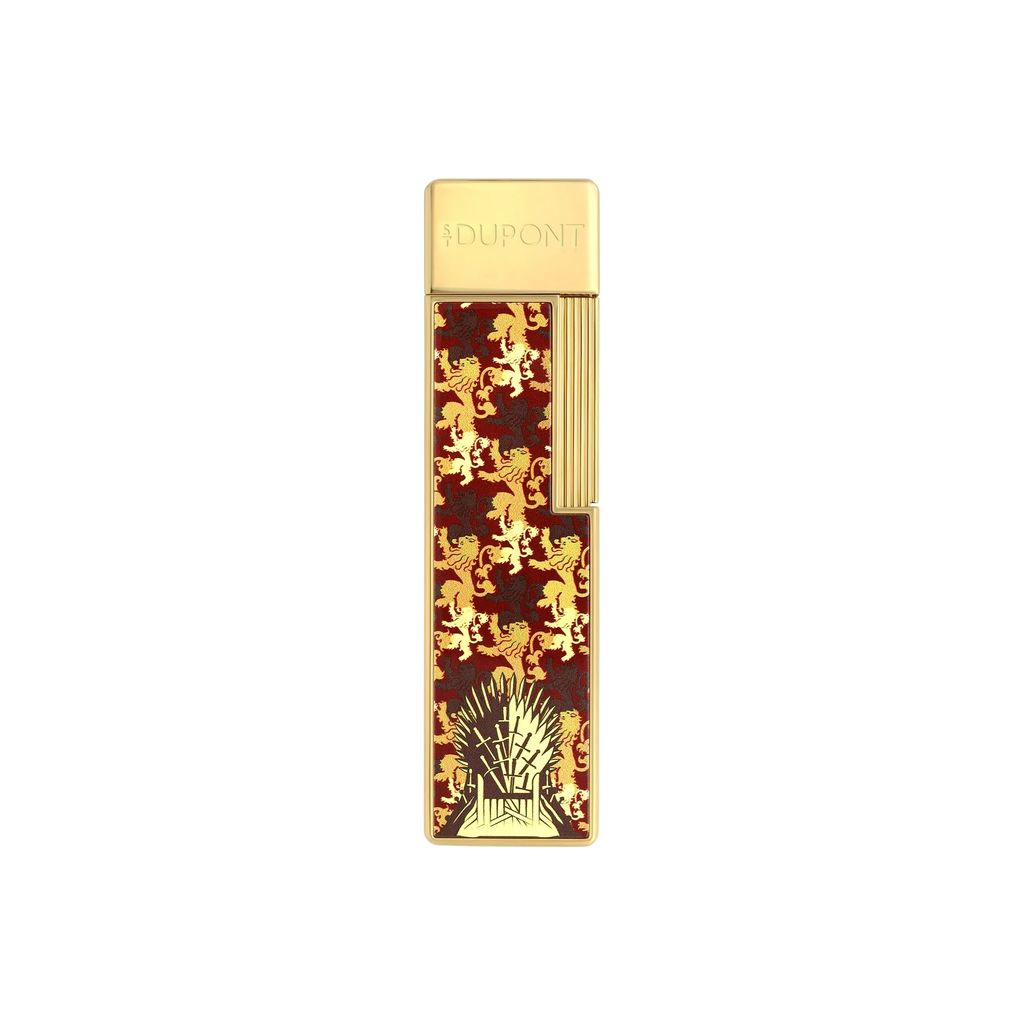 S.T. DUPONT Twiggy Lacquered Game of Thrones Burgundy Lighter/Briquet 030081