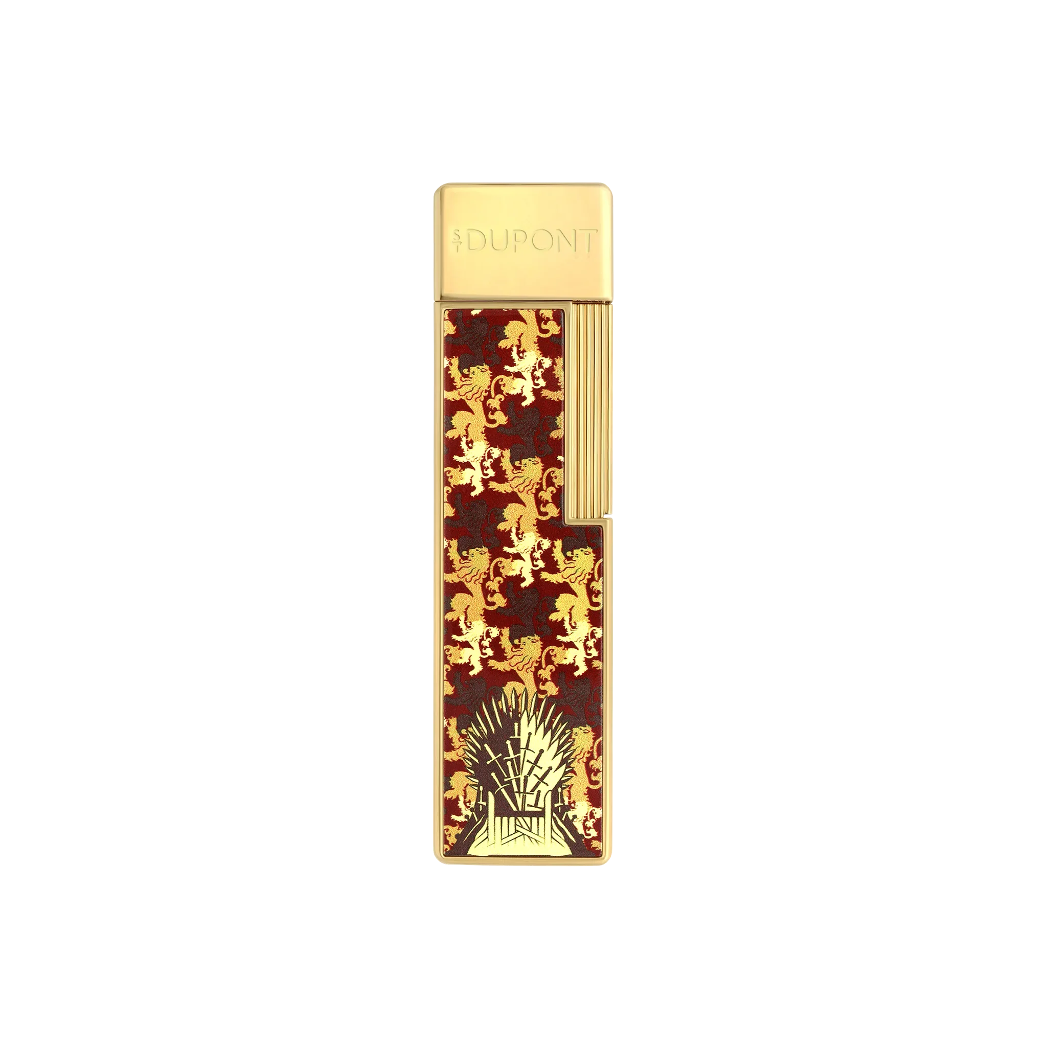 S.T. DUPONT Twiggy Lacquered Game of Thrones Burgundy Lighter/Briquet 030081