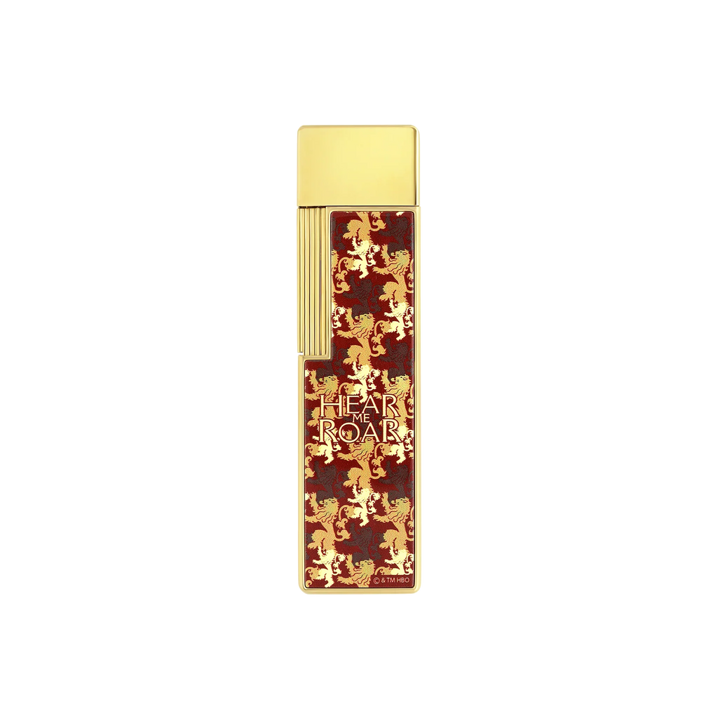 S.T. DUPONT Twiggy Lacquered Game of Thrones Burgundy Lighter/Briquet 030081