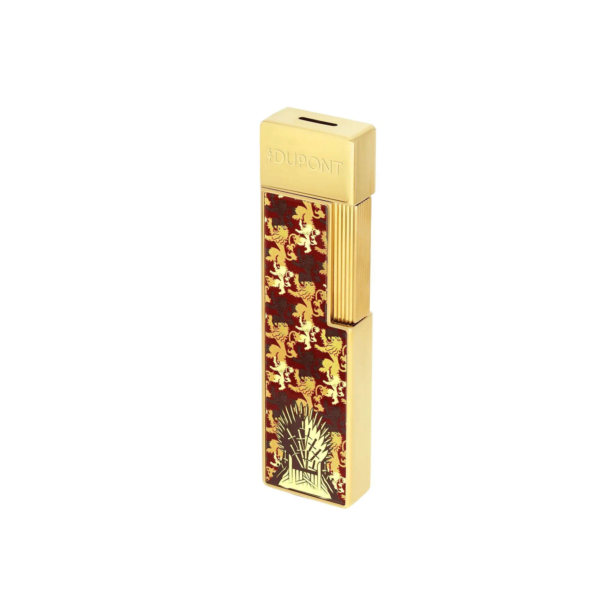 S.T. DUPONT Twiggy Lacquered Game of Thrones Burgundy Lighter/Briquet 030081