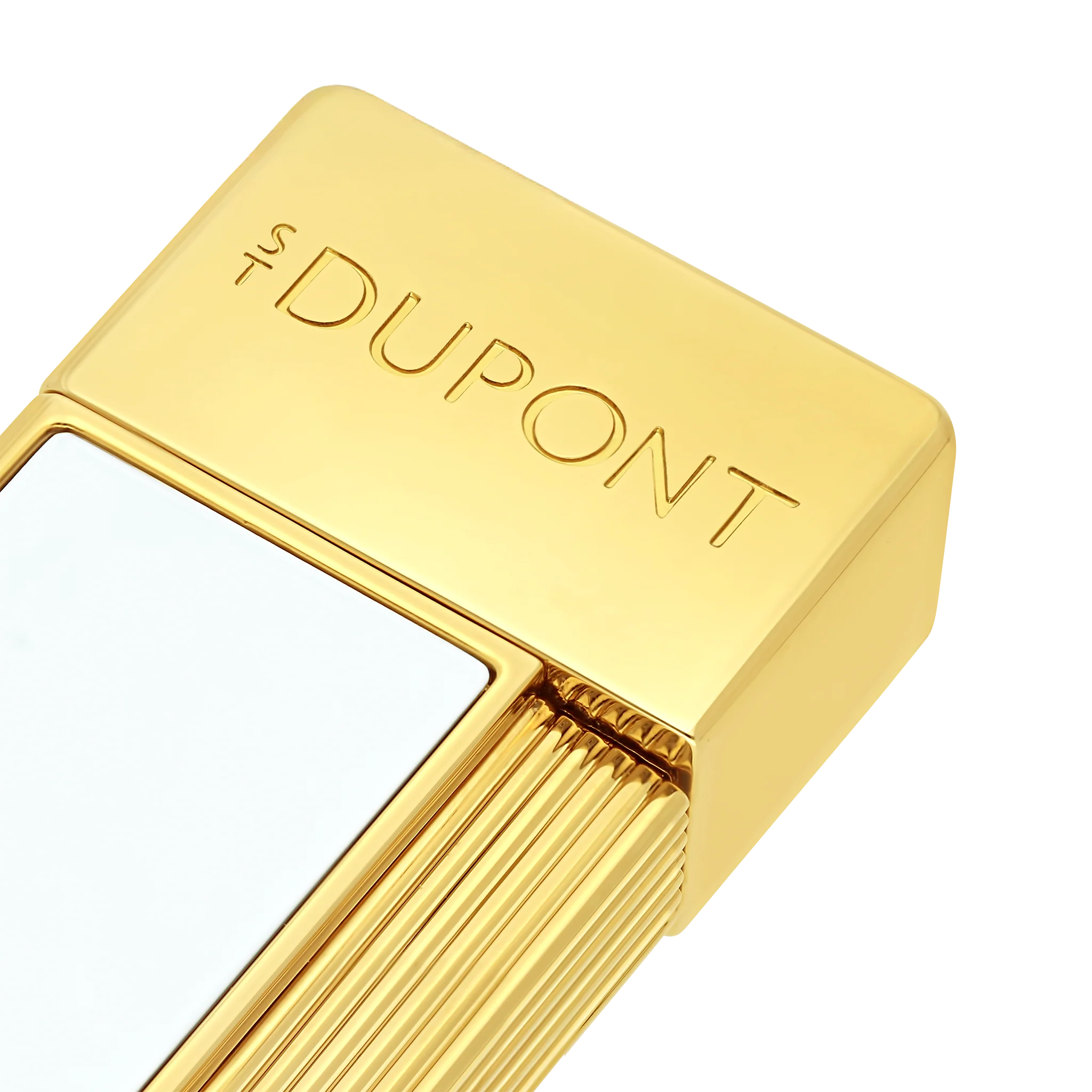 S.T. Dupont Twiggy White Lacquered Romeo y Julieta Lighter/Briquet 030150