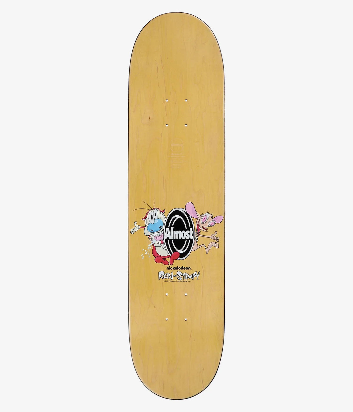 Almost Skateboard Deck Yuri Ren and Stimpy Mixed Up 8.0" x 31.7"