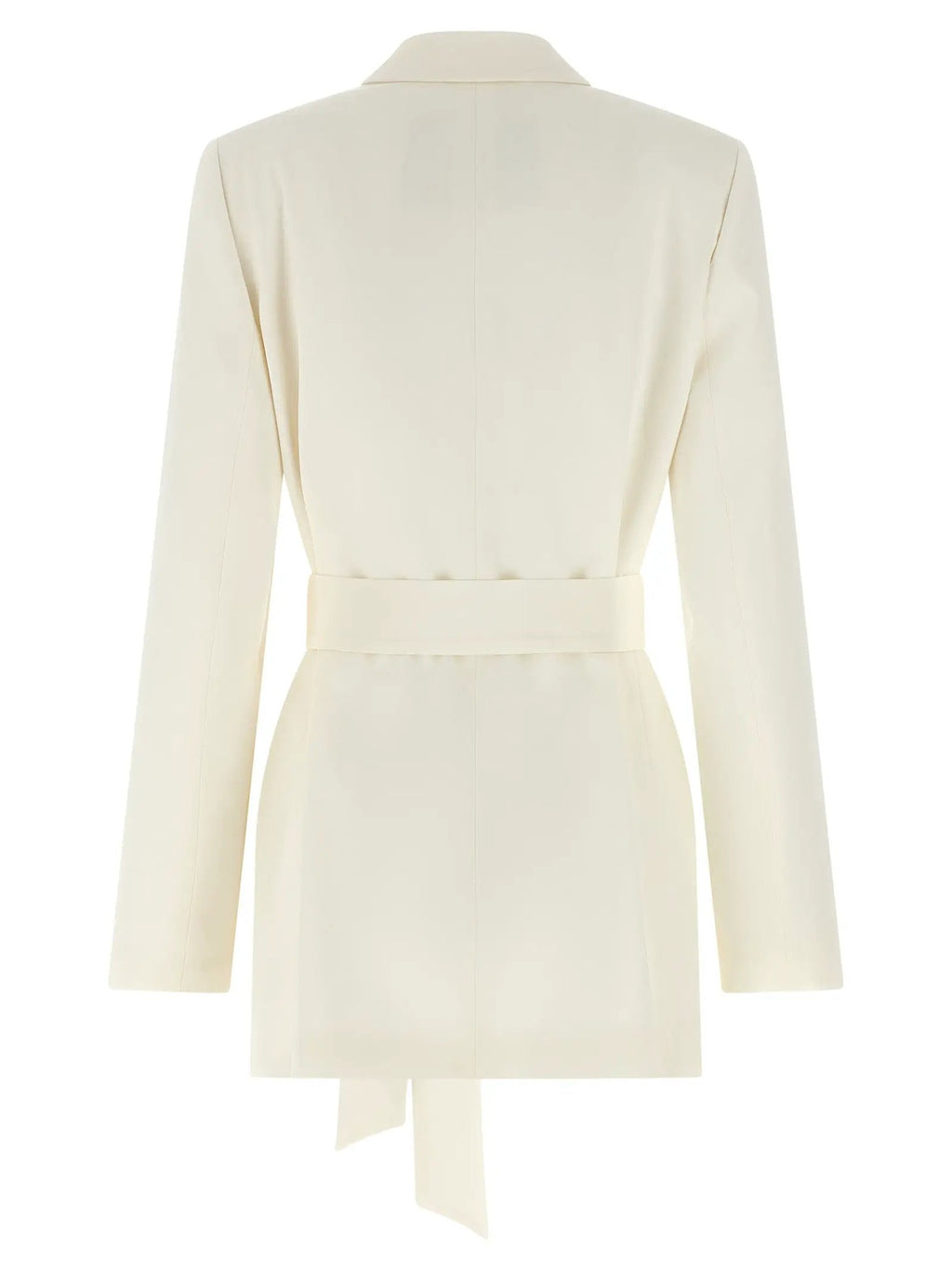Kiton White Silk Blazer