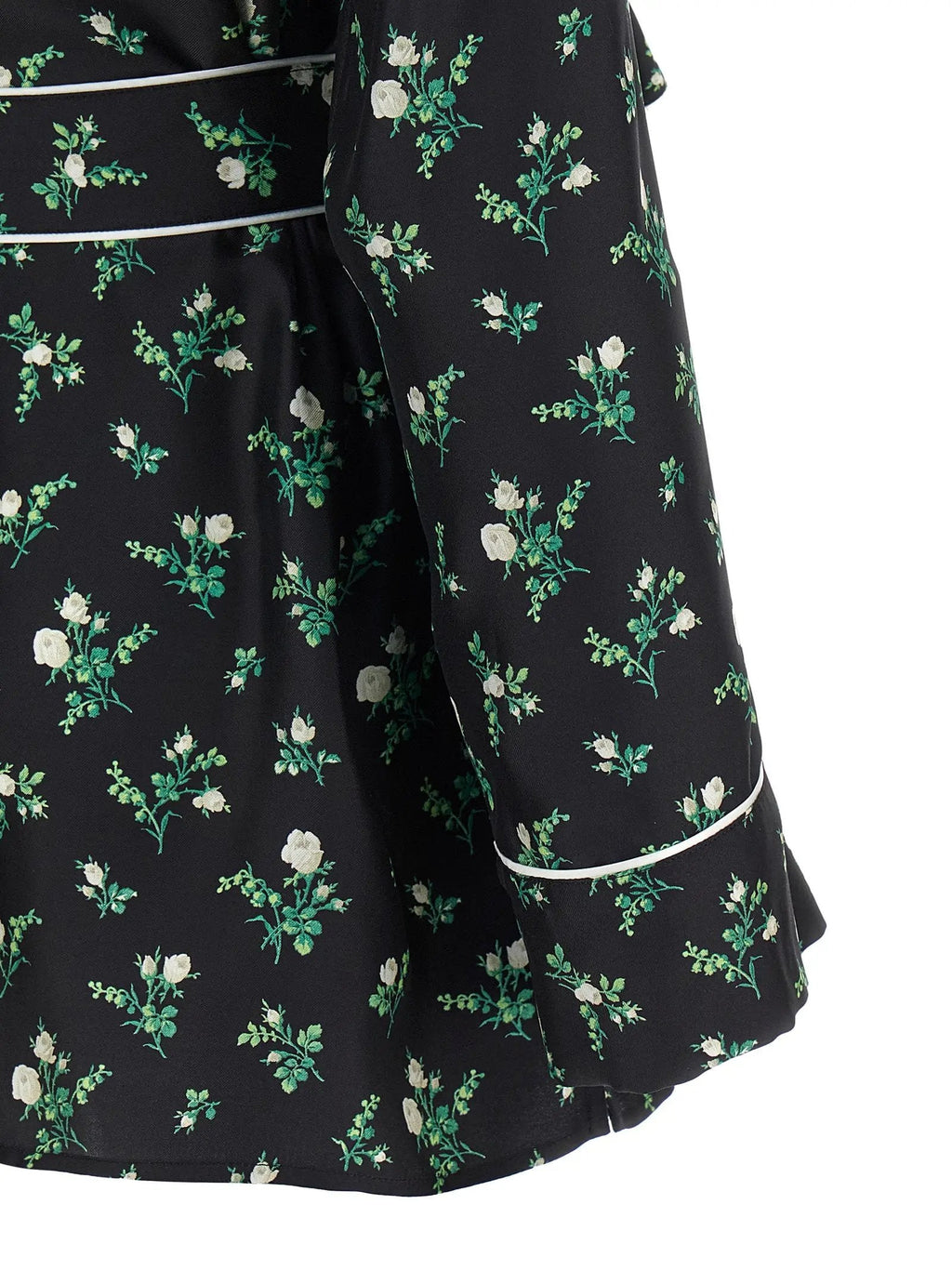 Dolce & Gabbana Black Silk Blouse