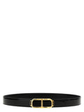 Tom Ford Black Leather Regular Belt