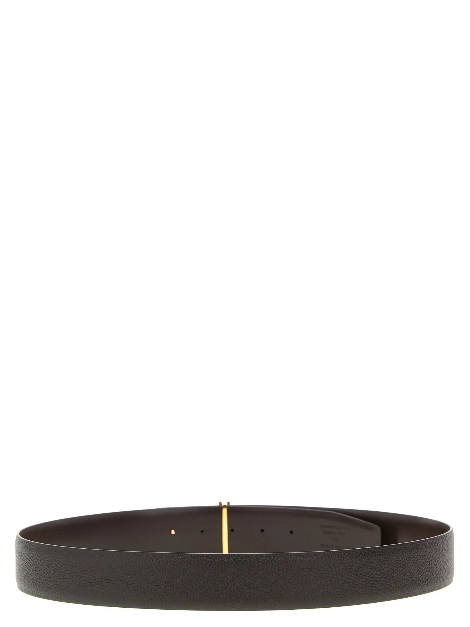 Tom Ford Brown Calfskin Belt