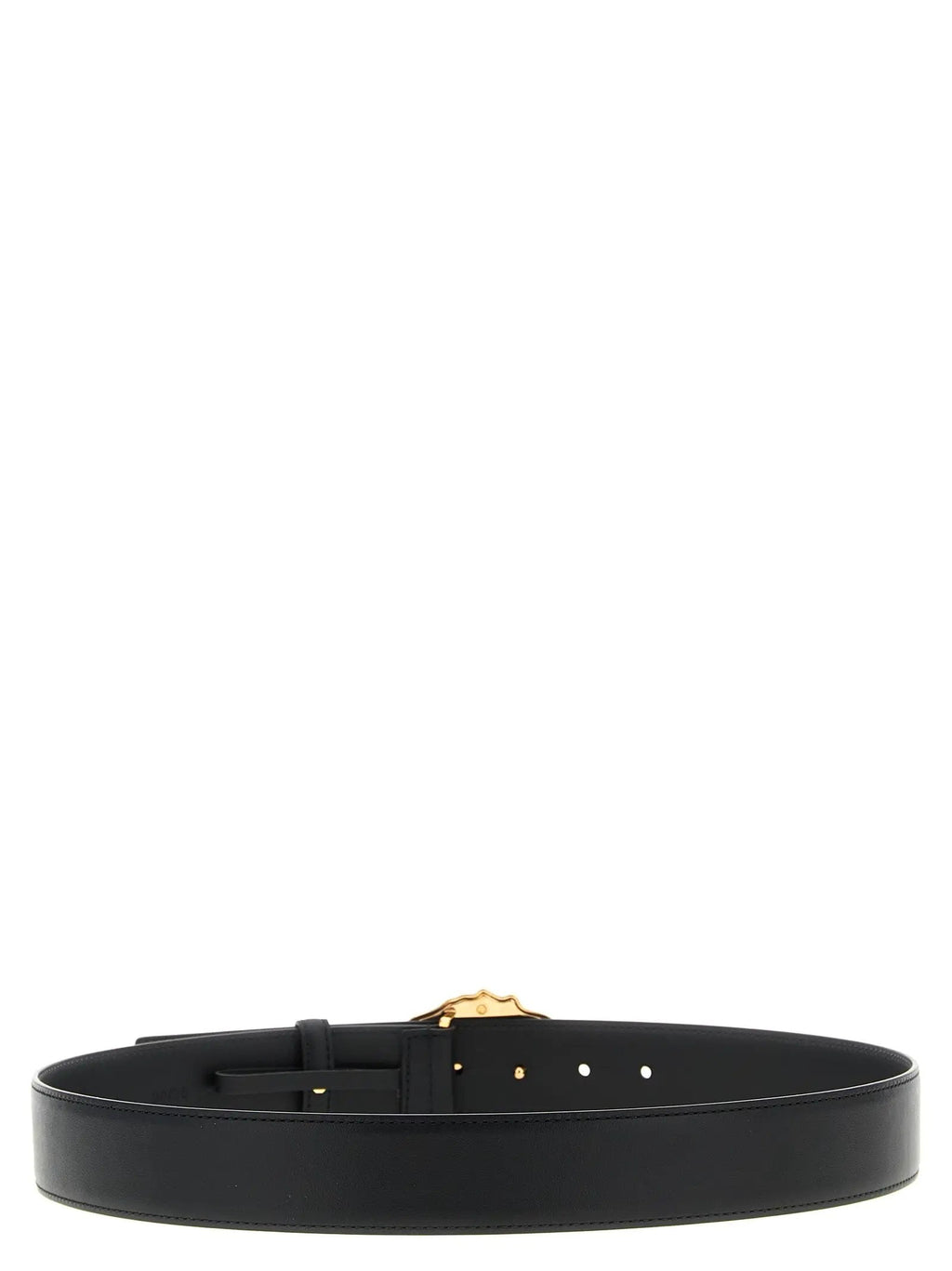 Versace Black Calfskin Regular Belt