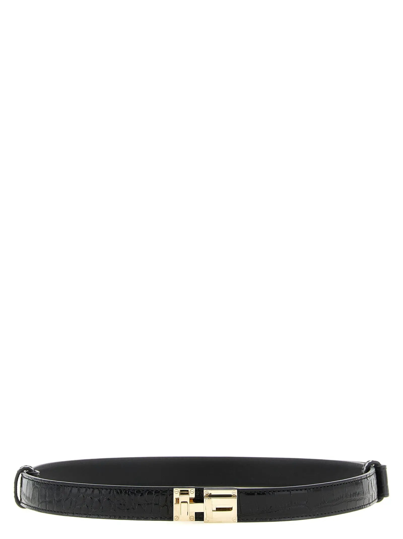 Tom Ford Black Calfskin Regular Belt