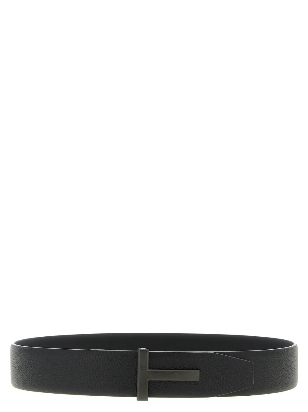 Tom Ford Black Calfskin Belt