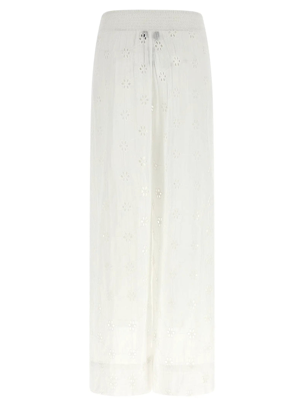 Polo Ralph Lauren White Cotton Casual Pants